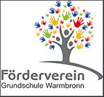 Illustration Baum mit Händen - Logo des Fördervereins Warmbronn